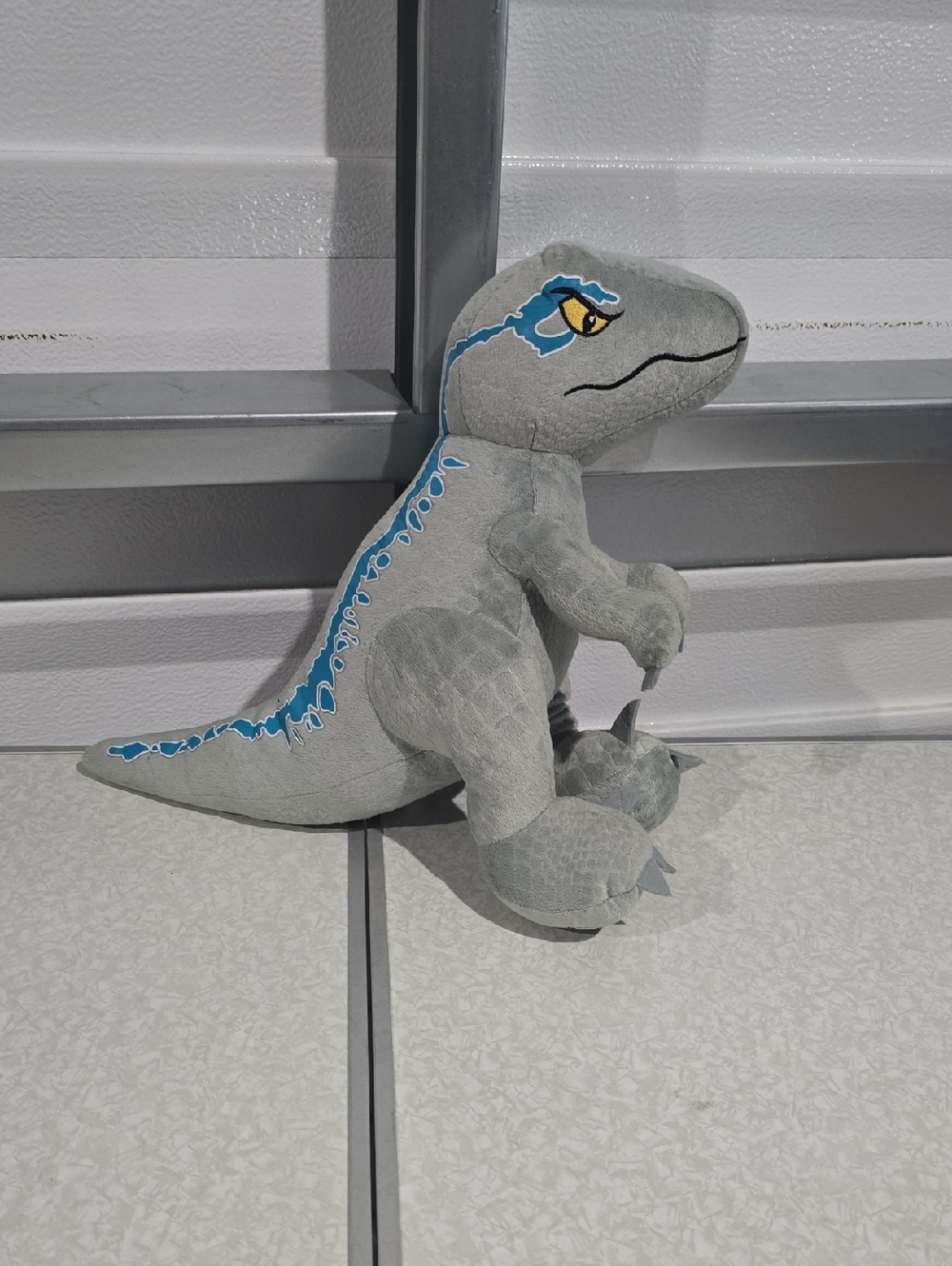 Jurassic World Blue Velociraptor 14 Inch Plush From Universal Studios